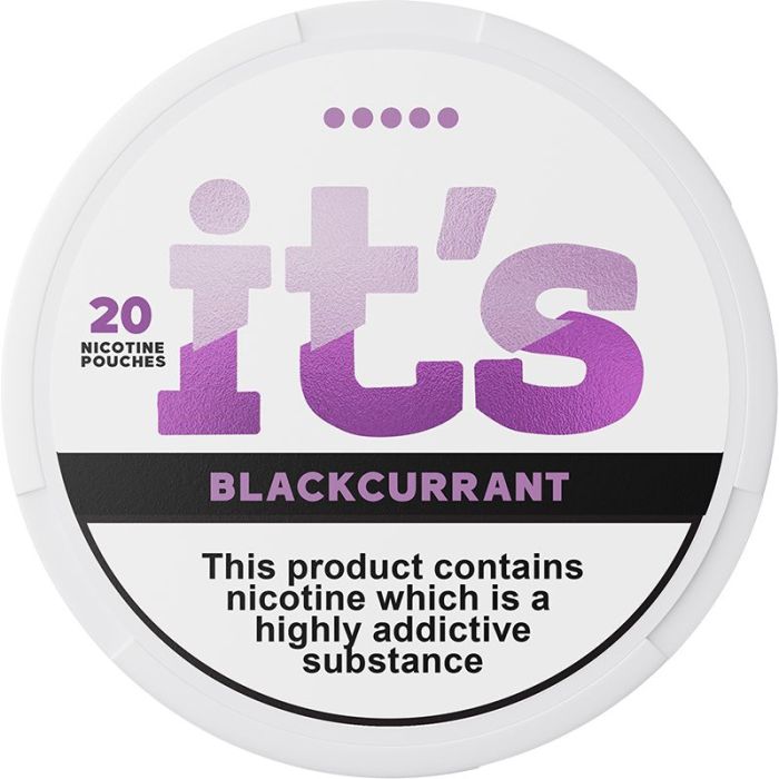 IT'S Blackcurrant Nicotine Pouches